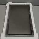 3-Flap Steel Large Dog Door for Exterior Doors with Sliding Lock Panel, Energy-Efficient Insulated Pet Door, Extreme Weather Doggy Door with Telescoping Tunnel, Never RustPets Up to 100 Lb