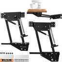 New Upgrade Mini Mixer Lift for Cabinet Appliance Lift for Kitchen with Soft-Close Holds Up to 60 LBS, Minimum Applicable Cabinet Size 18 * 14.3 Inch Easier to Open and Simpler to Install