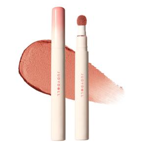 JUDYDOLL Cushion Matte Lip Cream,Hydrating Matte Lipstick with Tripeptide & Squalane,Lip Line Blurring,Velvet Lip Mud,Smudge-Proof,Long-Lasting,Non-craked(New N17 Natural Nude)