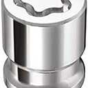 McGard 24157 Chrome Wheel Lock Set, Cone Seat, M12x1.5 Thread, 13/16 Key Hex