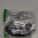 Gowit Gogo Curl Crochet Hair 8 Inch 6 Packs Short Curly Crochet Hair for Black Women Black Deep Ocean Wave Crochet Hair Synthetic Crochet Braids (8inch,1B)