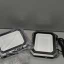 100W LED Black Lights 2 Pack, Blacklight Flood Light with On/Off Switch 6.7Ft Cord, IP65 Waterproof Outdoor Black Lights, Glow in The Dark, Halloween, Body Paint, Fluorescent Poster, Neon Glow