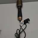 Hair Dryer Brush Blow Dryer Brush in One, 4 in 1 Hair Dryer and Styler Volumizer with Oval Barrel, Professional Salon Hot Air Brush for All Hair Types, Gold