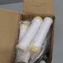 Filtered Shower Head with Handheld - High Pressure 3 Spray Modes Showerhead with Filters, 12 Replaceable Water Softener Filters for Hard Water | Ion Shower Drops Head with 75" Anti-Burst Hose (Gray)