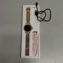 KEEPONFIT Smart Watches for Women Android/iPhone, IP68 Waterproof Fitness Tracker with Bluetooth Calls(Answer&Make), Activity Pedometer/Heart Rate/SpO2 Monitor/100+ Sports Model (Pink)