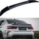 Oasiland Rear Spoiler Compatible with BMW G20 3 Series & G80 M3 2019-2025, MV Style Gloss Black Trunk Exterior Duckbill High Kick Tail Deck Lid Wing Lip Splitter 320i 320e 330i 330e M340i M3