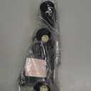 3 Light Track Lighting Kit,Black 3 Way Modern Plug in Ceiling Spotlight,Industrial LED Wall Light for Kitchen Cabinet Gallery Bar Hallway Living Room,Rocker Switch,15 Foot Cord(No Bulb)