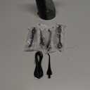 AquaSonic Aqua Flosser - Cordless Rechargeable Water Flosser for Teeth - Waterproof, Portable Oral Irrigator for Dental Cleaning with 5 Jet Tips  Braces Home Travel (Black)