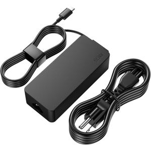 Laptop Charger for Lenovo ThinkPad Yoga Chromebook IdeaPad X1 Carbon X13 T16 T14 E16 E14 T480 T590 730 C940 13 15 500e 300e, Universal 65W 45W USB C Type C Power Adapter for HP Dell, Original Quality