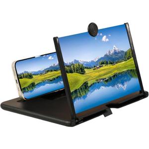 Screen Magnifier Version, 2026 New Mobile Phone 3D Pull-Out HD Magnifier Projector Screen Expander, Foldable Phone Stand with Movie Screen Amplifier for Movies, Videos and Gaming, 12 inch