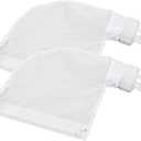 Funmit Pool Spa Zippered Bags Replacement for Polaris 280, 480 Pool Cleaner All Purpose Filter Bags K13 K16 (2 Pack)