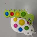 LiKee Fidget Popper Sensory Baby Toys for 10+ Months, Christmas Stocking Stuffers Push and Popping Busy Board, Montessori Toys for 1+ Years Old, Airplane Car Travel Toy for Toddlers 1-3 Stress Relief