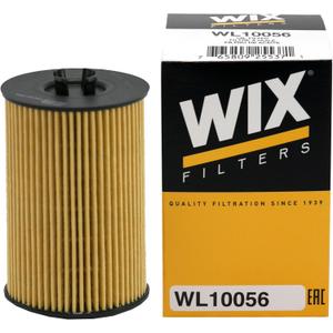 WIX WL10056 Oil Filter Replacement, Built for Synthetic and High Mileage Oil - Compatible With Audi, Volkswagen (14-19)