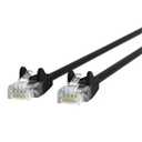 10M CAT5E CBL UTP RJ45 M/M BLK Patch