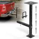 Hitch Mount Vise Plate/Bench Grinder Stand Work Table for 2” Receiver