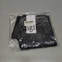 AugIris Womens Biker Shorts with 2 Pockets 8" High Waisted Tummy Control Workout Yoga Running Gym Shorts Black (Pack of 3, Size S)