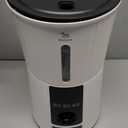 Petory Timed Automatic Cat Feeders - 4L Programable Dry Food Dispenser for Cats and Small Medium Dogs 6 Meals with Desiccant Bag Dual Power Supply 10S Voice Recorder (White)