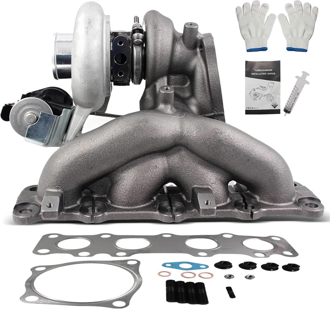 TOPAZ TD04HL6 282312GTA1 Turbo Turbocharger compatible with Hyundai Santa Fe 2017-2020, Sonata 2015-2019, Kia Optima Sportage 2016 2017 2018 2019 2020, Sorento 2016-2018 2.0T L4 Turbo 28231-2GTA1
