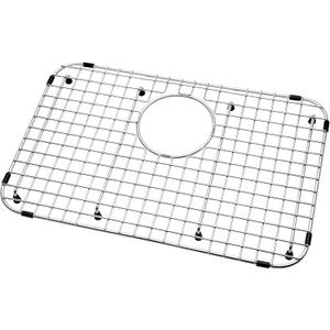 Serene Valley Sink Bottom Grid 21" X 13", Rear Drain with Corner Radius 2", Sink Protector SVM2113R