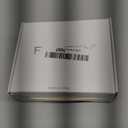 FESHFEN Human Messy Buns - 100% Human Hair Bun Real Scrunchies Hair Pieces Ponytail Extensions Wavy Tousled Updo Chignon Hairpieces for WomenDark Brown Mixed Blonde