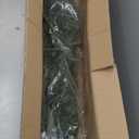 4 Feet Outdoor Artificial Topiary Cedar Tree, Set of 2 UV Resistant Potted Faux Cedar Trees for Outdoors and Indoors, Decorative Fake Shrubs Topiary Trees for Home Living Room Front Door Decor (Green)