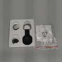 Air Tracker Tag 2 Pack [Apple MFi Certified] with Find My(iOS Only), Key Finder with No App Needed, Waterproof, 365-Day Standby,Wallet Key Bag Luggage Tracker