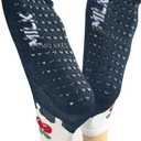 ERMO NKES Cute Fruit Yoga Socks for Women, 4-Pack Ankle Socks with Fruit Patterns, Soft and Breathable, Perfect for Pilates (One Size, Cherries, Bananas, Strawberries, Grapes)