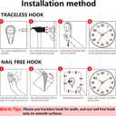 Woodgrain Wall Clocks Battery Operated 12 Inch, Large Easy-to-Read Silent Digital Wall Clock, Non Ticking Modern Vintage Analog Clock for Bedroom Living Room Bathroom Kitchen Office Gym,Brown