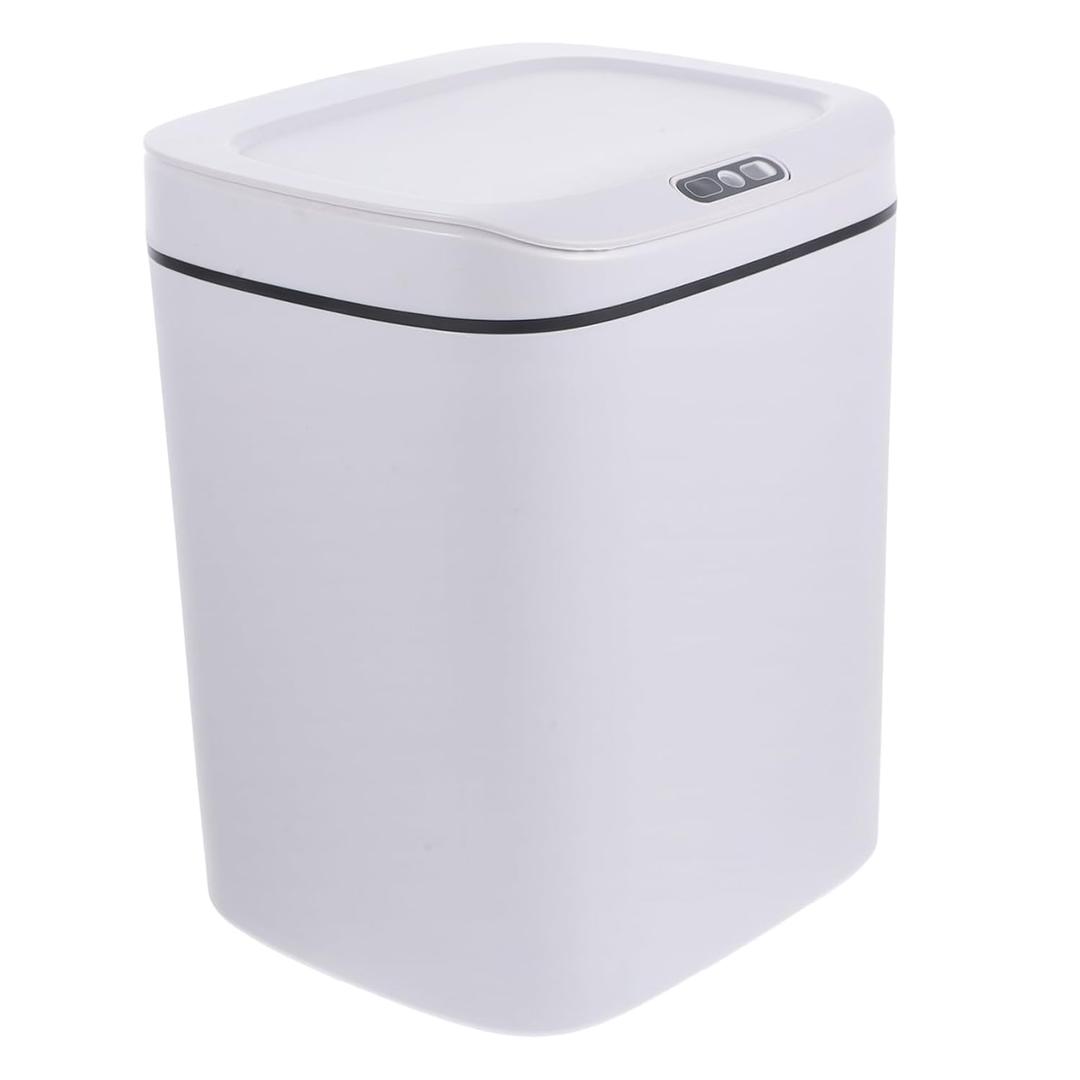 Garneck Sensor Trash Can Capacity Touchless Automatic Wastebasket for Bathroom Kitchen Bedroom Easy Modern Design