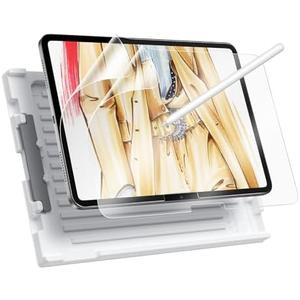 ESR 2 Pack Paper-Feel Screen Protector for iPad Pro 11 Inch M4 2024, Write and Draw Like on Paper, Scratch Protection with Easy Application Tray, Thin and Responsive