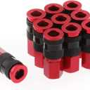 WYNNsky Air Hose Fitting, AMT Style Universal Air Coupler with 1/4''NPT Female Threads, 10 Pieces Air Compressor Accessories Fittings, 10PCS Female Coupler