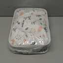 Little Grape Land Nursing Pillow,Upgraded Breast Feeding Pillow for Mom,Breastfeeding & Bottle Feeding for 015 Months, Soft Machine Washable Cover with Firm Breathable Filling, Tummy Time,Bunny