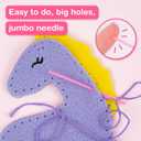Avenir Unicorn Sewing Kit for Kids - DIY Craft Kit with 9 Magical 3D Unicorns & Decorations. High-Value, Diverse Hands-On Experience. Easy Beginner-Friendly Gift for Girls & Boys
