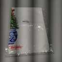 OTOUO Chinoiserie Christmas Kitchen Towels, Blue and White Chinoiserie Decor Christmas Tree Hand Towels, Coquette Red Bow Christmas Dish Towels Tea Towels, Grandmillennial Home Decor, 16x24 Inch Pack of 2