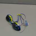Speedo Unisex-Child Swim Goggles Vanquisher 2.0 Junior (Mirrored Blue Lime/Cobalt/Blue)