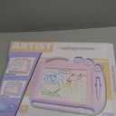 AiTuiTui Magnetic Drawing Board Toddler Toys for Girls Gifts, Erasable Sketch Writing Doodle Pad Travel Games for Kids in Car, Early Education Learning Skill Development Toys for Kids Toddlers (Purple)