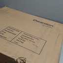 DWANTON Dog Crate Furniture with Cushion, Wooden Kennel Table with Double Doors, Indoor Dog House, Small/Medium/Large/Extra Large Size, 27.2" L, Dark Gray