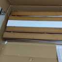 Gashell Wire Shelf Covers, Bamboo Wire Rack Covers for Pantry, Closet (4pcs, 36" W x 12" D)