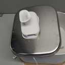 PETLIBRO Upgrade Cat Water Fountain, Cordless Cat Fountain Battery Operated, App Monitoring 3L/101oz Dockstream 2 Pet Water Fountain with Stainless Steel Tray, 5GHz WiFi Dog Water Bowl Dispenser (White)