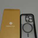 Miracase Magnetic for iPhone 16 Pro Case Full-Body Phone with Built-in Glass Screen Protector, [Compatible with MagSafe] Military Drop Proof 16 Pro Cover Bumper 6.3 inch, Black