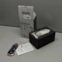 ZealSound Podcast Microphone, Noise Cancellation Mic with Gain, Volume Adjustment & Mute Button, Monitor & Echo, for ASMR, Vocal Recording, YouTube, TikTok, PC, iPhone, iPad, Android, Mac, K66, White