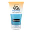 Neutrogena Deep Clean Invigorating Foaming Daily Exfoliating Facial Scrub with Glycerin, Gentle, Cooling & Exfoliating Gel Face Wash to Remove Impurities, Dirt, Oil & Makeup, 4.2 fl. oz
