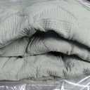 WDCOZY Sage Green Quilt Queen Size Bedding Sets with Pillow Shams, Lightweight Soft Bedspread Coverlet, Quilted Blanket Thin Comforter Bed Cover, All Season Spring Summer, 3 Pieces, 90x90 inches, Full/Queen