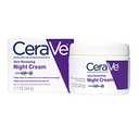 CeraVe Skin Renewing Night Cream, Niacinamide, Peptide Complex, and Hyaluronic Acid Moisturizer for Face, 1.7 Ounce