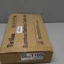 Premium Bathtub Tray Caddy, Expandable Bath Tray, Unique House Warming Gifts, New Home, Anniversary and Wedding Gifts for Couple, Bridal Shower Gift for Women (Bamboo)