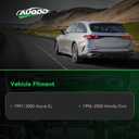 Left Right Rear Lower Rearward Control Arm Compatible With 1996 1997 1998 1999 2000 Honda Civic 97 98 99 00 Acura EL 2PCS AUQDD K641202 Driver And Passenger Side Professional Suspension