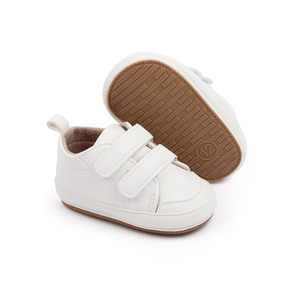 Baby Girls Boys Shoes Soft Anti-Slip Sole Newborn First Walkers High Top Canvas Denim Unisex Infant Sneaker 11