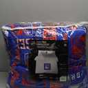 FOCO New York Rangers NHL Team Color Bed in a Bag Comforter Bedding 5 Piece Set - Full
