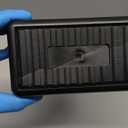 Olivo 3x5 Index Card Holder Box with 100 Cards Dividers Tabs 3"x 5", Black