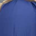 Outdoor Chair Cushions, 24 x 24 Inch Outdoor Cushion for Patio Furniture, Patio Chair Cushion, Waterproof & Fade Resistant Deep Patio Furniture Cushions Set with Handle and Ties, Navy Blue (24*24+5.75/25*22.5")